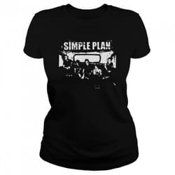 Black And White Design Simple Plan shirt - XXXL