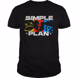 Iconic Logo Simple Plan Music Band shirt - S
