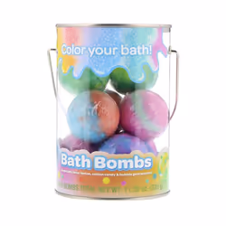 Crayola, 8 Bath Bombs, Laser Lemon, Cotton Candy & Bubble Gum Scented