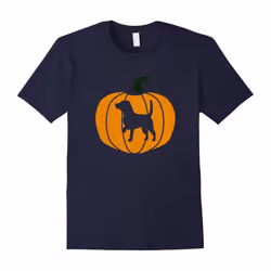Happy Halloween Beagle Pumpkin Dog Lover T-Shirt-Father's Day - XXXL