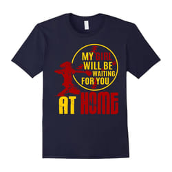 MY GIRL IS A CATCHER T SHIRT BASEBALL SOFTBALL DAD MOM SHIRT-Father's Day - L