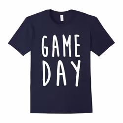 Game Day tshirt, soccer dad shirt-Father's Day - L