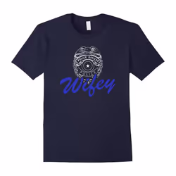 Police Wife Gifts Wifey Police Wife Tshirt Proud Police Wife-Father's Day - XXXL