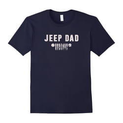 Men's Jeep Dad T-Shirt-Father's Day - L