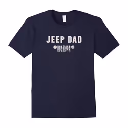 Men's Jeep Dad T-Shirt-Father's Day - XXXL