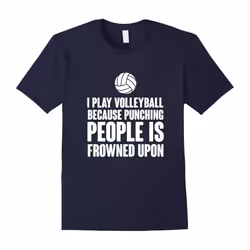 Funny Volleyball Lover Quotes Gift, Volleyball Loves T-Shirt-Father's Day - M