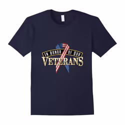 In Honor Of Our Veterans â Veterans Day T Shirt-Father's Day - L