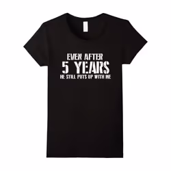 Women's 5 Years Anniversary Gifts â Funny Anniversary Gifts For Her-Father's Day - S