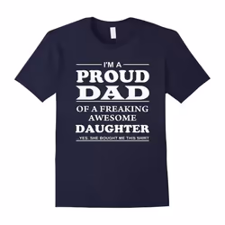 Mens Im A Proud DAD Of A Daughter â dad gifts from daughter-Father's Day - M