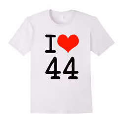 I Love 44 T Shirt â Barack Obama Political Father's Dayothing-Father's Day - S