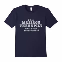 massage therapist gifts- Massage therapy is my superpower-Father's Day - L