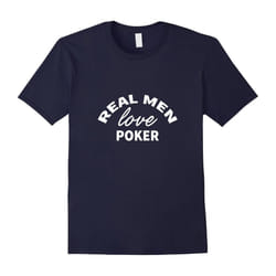 Real Men Love Poker T-Shirt-Father's Day - XXL