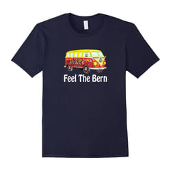 Feel the Bern T-shirt â Bernie Sanders â Peace Love 2016-Father's Day - S