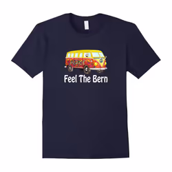 Feel the Bern T-shirt â Bernie Sanders â Peace Love 2016-Father's Day - XL