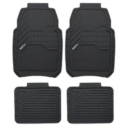 SPARCO SPC1917BK Floor mat set PVC 4 black