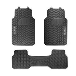 SPARCO SPF501BK Floor mat set PVC 3 black