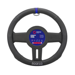 SPARCO SPS136BL Steering wheel cover black 37.5 PVC