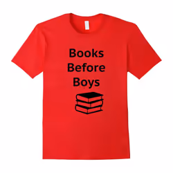 Book Lovers Love Reading So Books Before Boys Novel T-Shirt-Father's Day - XL