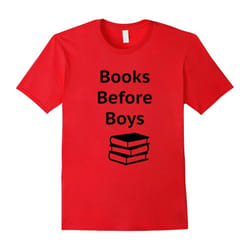 Book Lovers Love Reading So Books Before Boys Novel T-Shirt-Father's Day - XXXL