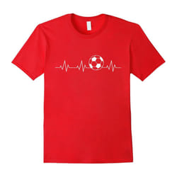 Soccer lover -Heartbeat football â Heartbeat soccer-Father's Day - XXXL