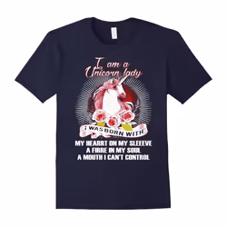 Unicorn Lovers Tee I Am A Unicorn Ladies T Shirt-Father's Day - XXXL