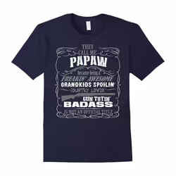 Men's They Call Me Papaw Shirt For Men Grandpa, Grandfathers-Father's Day - L
