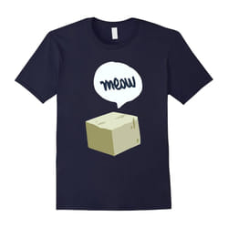 Schrodinger's Cat T-Shirt, Funny Cat Lovers Christmas Gift-Father's Day - M