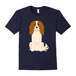 Cavalier King Charles Spaniel Dog Shirt Dogs Mom Dad Puppy-Father's Day - XXL