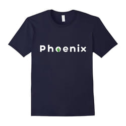 Trendy Love Phoenix âI Heart Phoenixâ Arizona Cactus T-Shirt-Father's Day - S