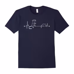 Rats T-Shirt, i love Rat heart beat-Father's Day - XL