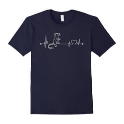 Rats T-Shirt, i love Rat heart beat-Father's Day - XXXL