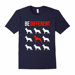 Doberman Shirt | Be different unique dog lovers T-Shirt-Father's Day - L