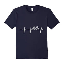 CyFather's Daying Heart Beat Shirt â BicyFather's Daye Lover Gift-Father's Day - S