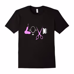 Hairdresser Hairstylist Love T-Shirt-Father's Day - S