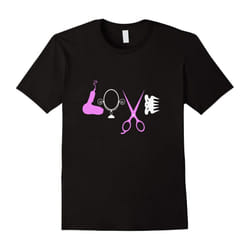 Hairdresser Hairstylist Love T-Shirt-Father's Day - S