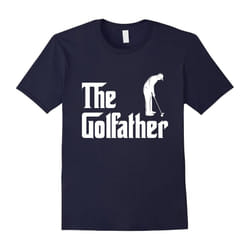 Funny Father Love Golfing Quote Gift, The Golfather T-Shirt-Father's Day - XXXL