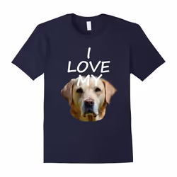 I Love My Labrador T-Shirt-Father's Day - XXL