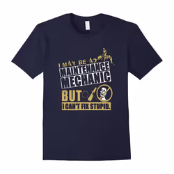 MAINTENANCE MECHANIC T SHIRT â MECHANIC GIFTS-Father's Day - M