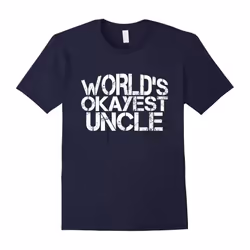 Mens Mens World's Okayest UnFather's Daye Father's Day Papa Grandpa Tee-Father's Day - XL