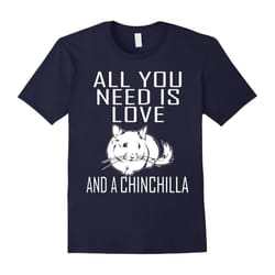 All You Need Is Love And A Chinchilla T shirt-Father's Day - XL