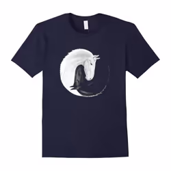 Yin Yang Horse T-Shirt â Best Shirt For Horse Lover-Father's Day - S