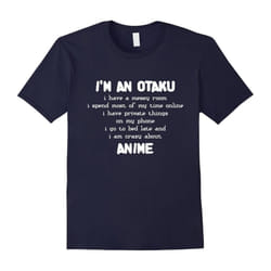 I'm An Otaku Shirt Anime Lover T-Shirt for Weeaboo Trash Tee-Father's Day - XXXL