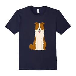 Border Collie Dog Shirt Dogs Mom Dad Puppy Pet Gift-Father's Day - XXL
