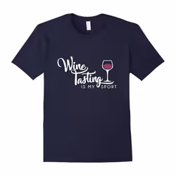 Wine Tasting Sport Shirt Funny Cute Drinking Wine Lover Gift-Father's Day - M