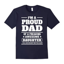 Men's SPECIAL GIFT FOR YOUR DAD! From the Awesome Daughter!-Father's Day - M