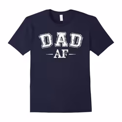 Men's Dad AF Daddy shirt gift idea-Father's Day - M
