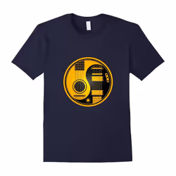 Guitar Yin Yang shirt â Best gift for Guitar Lover-Father's Day - XL