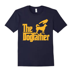 The Dogfather German Shepherd T-Shirt | The Dogfather Gifts-Father's Day - M