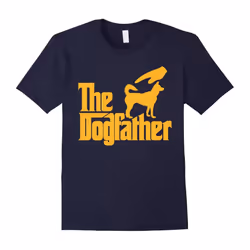 The Dogfather German Shepherd T-Shirt | The Dogfather Gifts-Father's Day - XXXL