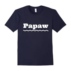 Men's Papaw T Shirt Grandpa Grand Father-Father's Day - L
